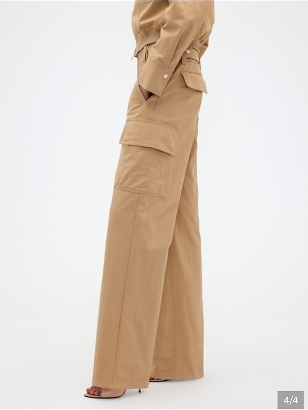 Gap x Victoria Beckham High Rise Cargo Pants